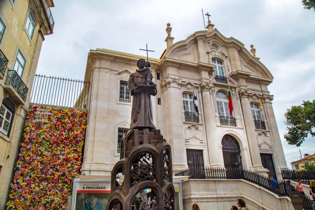 St Anthony Church in Lisbon, Portugal