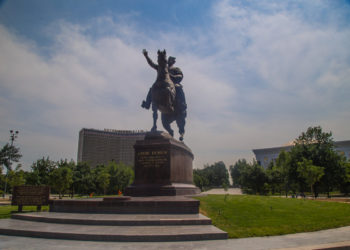 Amir Timur Square Tashkent, Uzbekistan