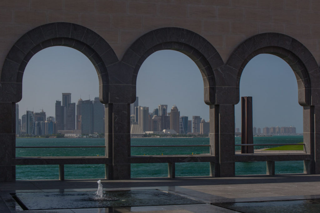 Doha Skyscrapers from Museum of the Islamic Art