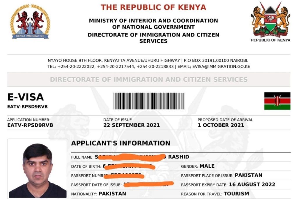 Kenya E Visa