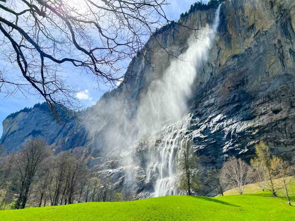 Lauterbrunnen, the place of 72 waterfalls